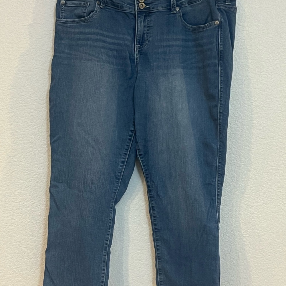 Torrid Women's Straight Leg Blue Jeans